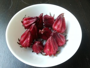 Fresh Roselle fruits